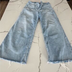 PAIGE Light Denim Flare Jeans